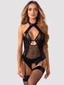 Dámsky erotický kostým v čiernej farbe DOMINNA
