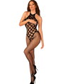 Dámsky bodystocking v čiernej farbe G332