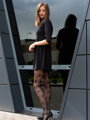 Damen Nylons LINANAM 30 DEN schwarz