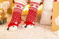 Damen-Thermosocken Fuchs in Rot