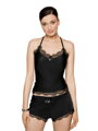 Sexy Damen Negligee Roža Sija schwarz