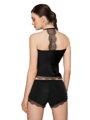 Sexy Damen Negligee Roža Sija schwarz