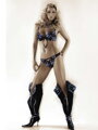 Damen Push-Up BH Roža FLORENCE blau