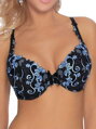 Damen Push-Up BH Roža FLORENCE blau