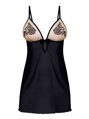 Damen Negligé Mehendi Black