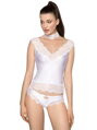 Sexy Damen Negligee Roža Sija weiß