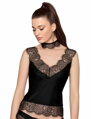 Sexy Damen Negligee Roža Silja schwarz