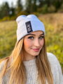 Štýlová unisex čiapka VSB BEANIE COLLECTION sivá 