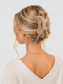Braune Haarspange