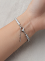Elegantes Damenarmband mit dekorativem Stein