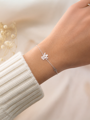 Damenarmband aus Chirurgenstahl mit Engel