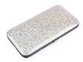 Maniküre im Etui mit Glitzer 840582 Silber