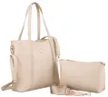 Damen-Lederhandtasche ROVICKY 3 in 1