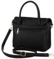 Schwarze Damenhandtasche ROVICKY aus Eko-Leder