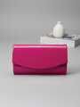 Damen-Clutch aus Lackleder, Rosa
