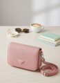Stilvolle rosa Damenhandtasche