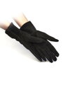 Wärme Damen Skihandschuhe schwarz