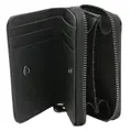 Damenbrieftasche aus schwarzem Leder PX33-JMP