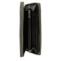 Dámska kožená peňaženka PIERRE ANDREAUS N511 metalická čierna