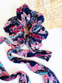 Scrunchie VSB buntes Haargummi mit Mandalamuster