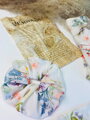 Scrunchie VSB buntes Haargummi mit Blumen