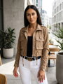 Damen Übergangsjacke MSF beige
