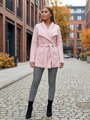 Damen Frühlingsmantel VS-DK2001 rosa