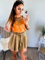 Damen-Top in wunderschönem Orange