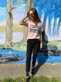 Damen T-Shirt MFY GIRLS UNIQUE rosa