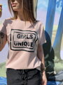 Damen T-Shirt MFY GIRLS UNIQUE rosa