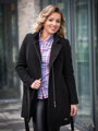 VERSABE Trendiger Damenmantel SARA schwarz