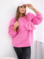 Luxuriöser Sweatshirt 9797 hellrosa