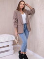 Damen Blazer 9709 cappucino