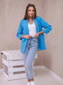 Klassischer Blazer in der Farbe 9709 Türkis