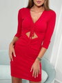 Damen-Minikleid 9423 rot