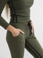 Damen Trainingsanzug 8958 ARMY-grün