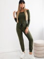 Damen Trainingsanzug 8958 ARMY-grün