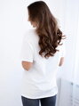 Kurzarm T-Shirt 01-2397 in Weiß