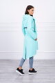 Damen Sweatshirt mit Zugschnur 8998 mentholgrün