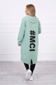 Damen Kapuzenpullover KS mint