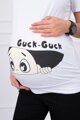 Frauen Mutterschaft T-Shirt 2992 weiß