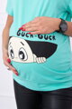 Frauen Mutterschaft T-Shirt 2992 mentholgrün