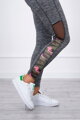Damen Sportset grau+rosa Army