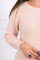 Gestricktes Damen Kleid 2019-38 hellrosa