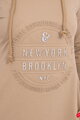 Damen Sweatshirt Kleid BROOKLYN 62095 hellbraun