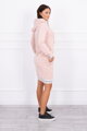 Damen Sweatshirt Kleid BROOKLYN 62095 rosa