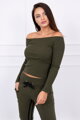Damen Trainingsanzug 8958 ARMY-grün