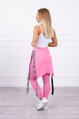 Damen Jogginghose / Overall KS mit der Aufschrift selfie pink