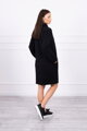 Kleid KS mit Mütze schwarz 0153