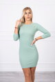 Enges Kleid mit Knöpfen mint 5198